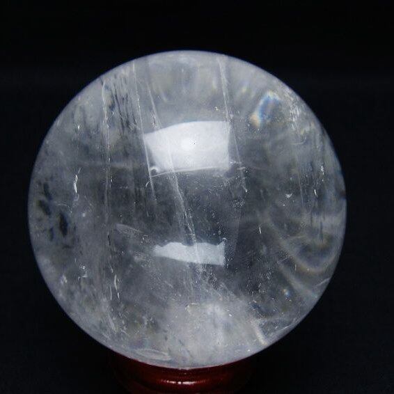 水晶 丸玉 65mm スフィア 置物 水晶玉 一点物 151-8996
