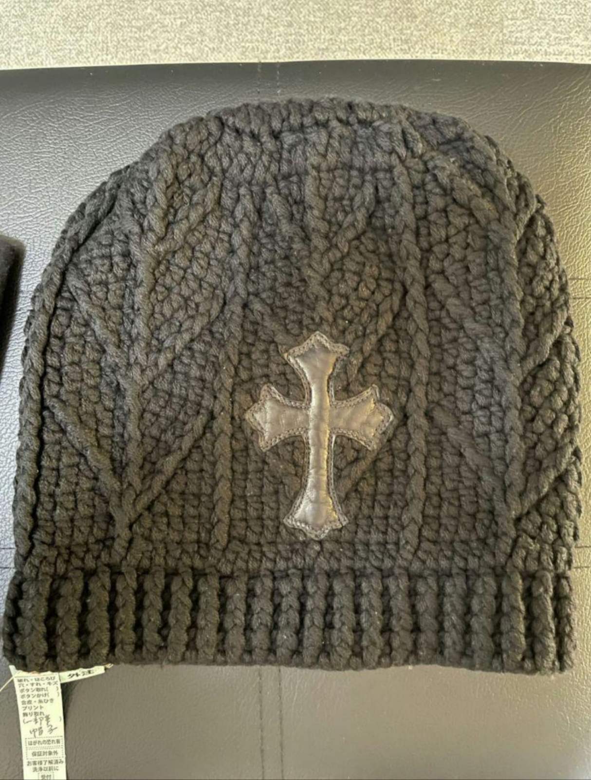 CHROME HEARTS クロムハーツ カシミヤ ニット帽 ニットキャップ