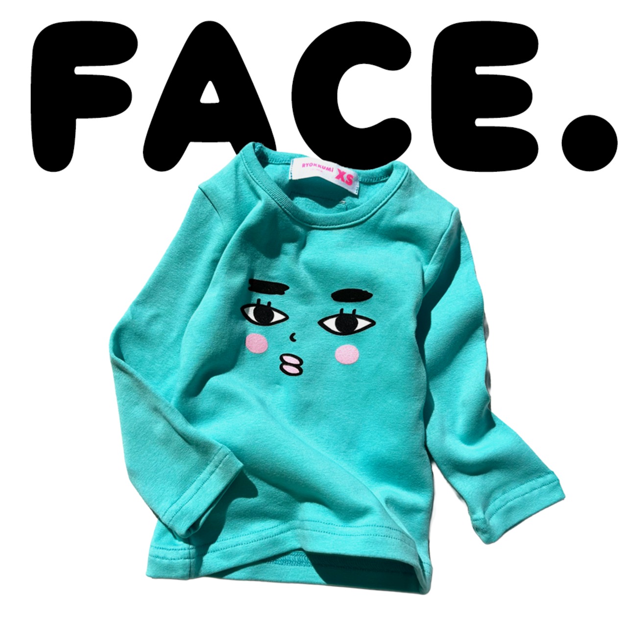 [受注生産] FACE SLIM T - Turquoise
