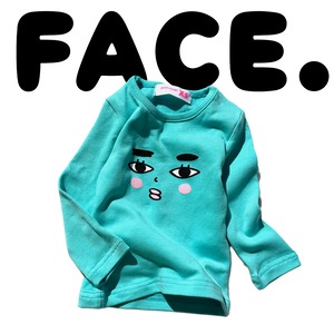 [受注生産] FACE SLIM T - Turquoise