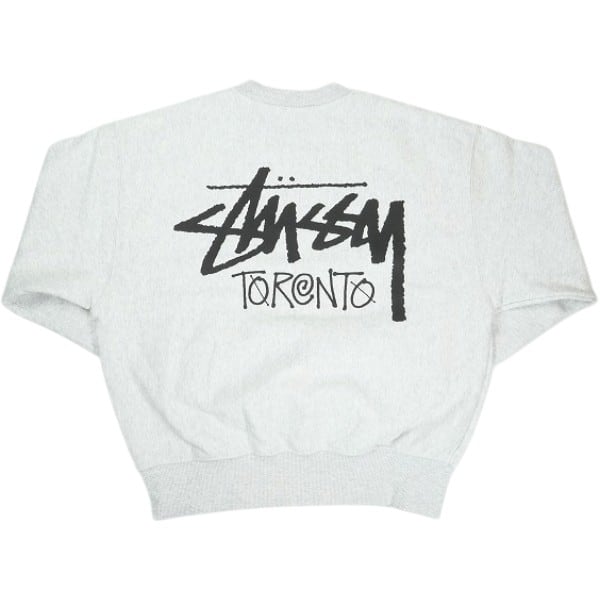 Stussy Toronto トレーナー Sサイズ Size【S】 STUSSY ステューシー STOCK TORONTO CREW ASH HEATHER