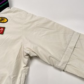 2WAY FILA GOLF フィラ ゴルフ ワッペン付き 長袖&半袖 プルオーバー ジャケット サイズ LL /メンズ/ホワイト