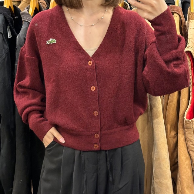 LACOSTE cardigan/ラコステカーディガン