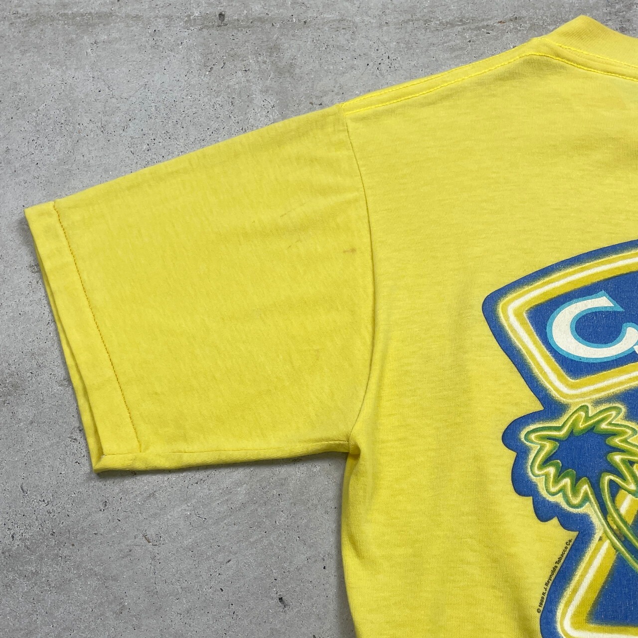 80年代 CAMEL キャメル タバコ アドバタイジングプリントTシャツ ポケT 