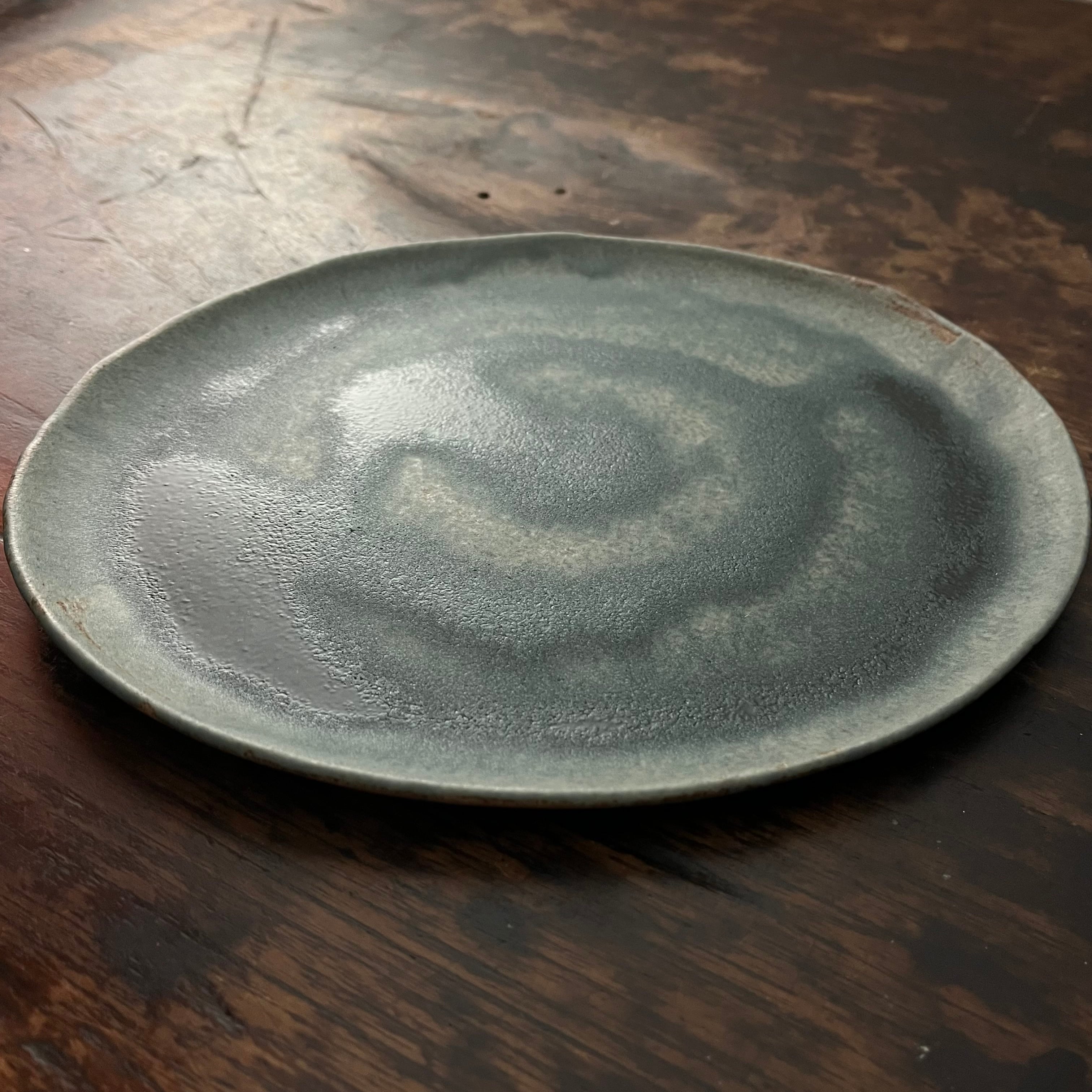 Plate 水々 丸中皿 (幅 23 cm)