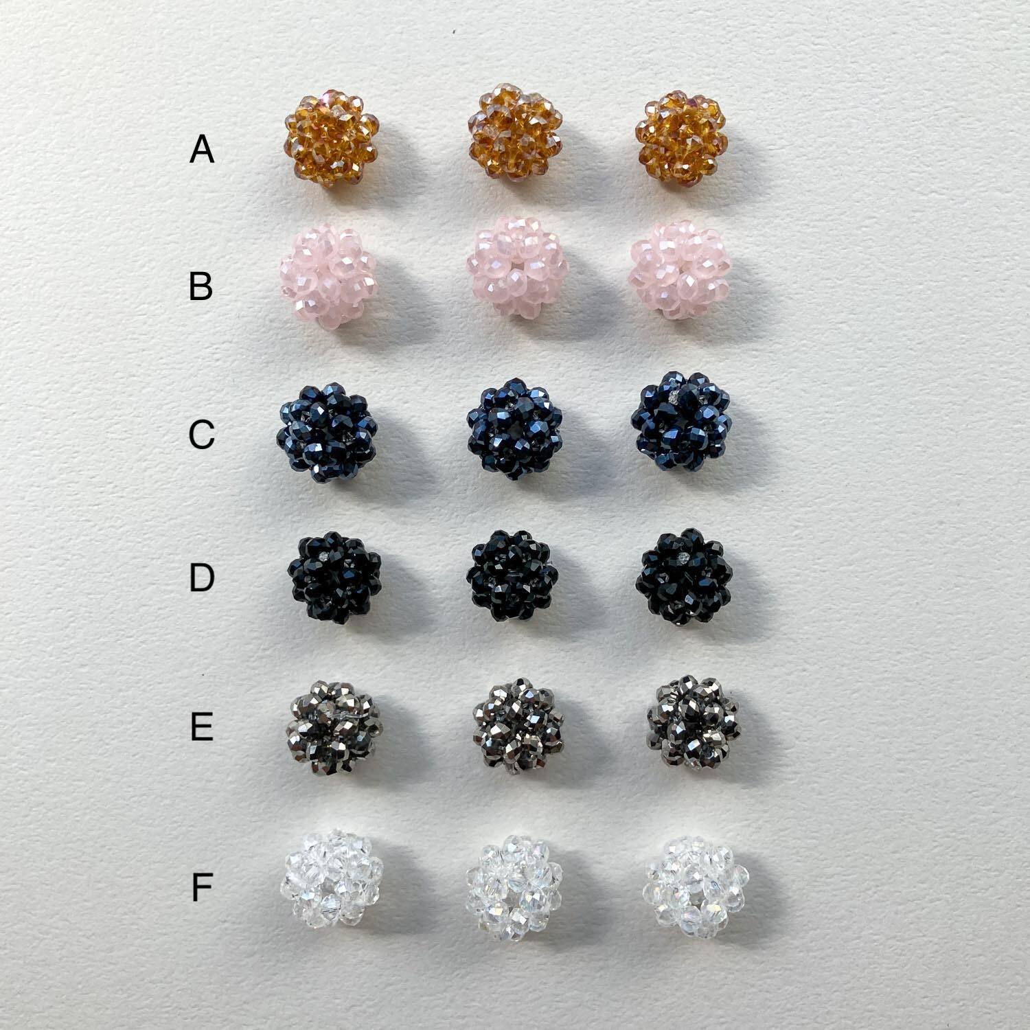 再入荷〉ガラスビーズのビーズボール | Dua-アクセサリーパーツショップ