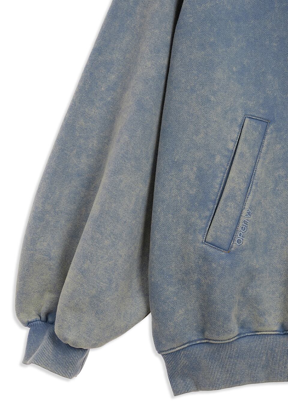 OPEN YY] WIDE BOX HOODIE, BLUE 正規品 韓国ブランド 韓国通販 韓国
