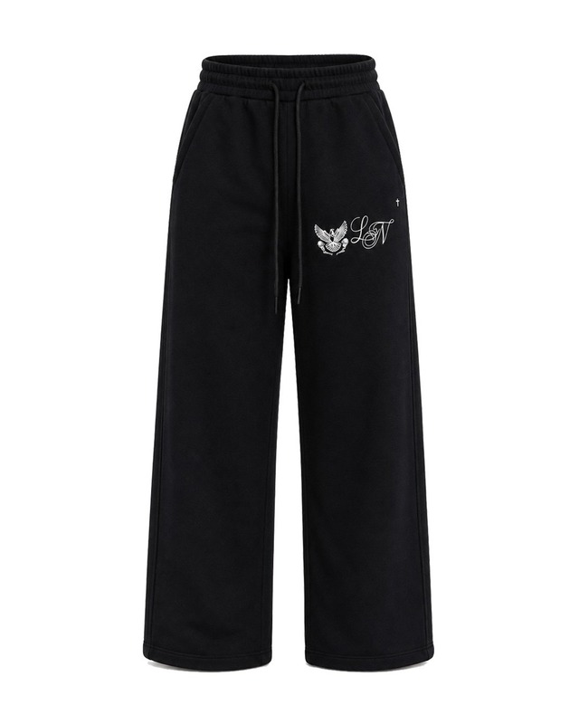 BREATH / BH coating side snap pants