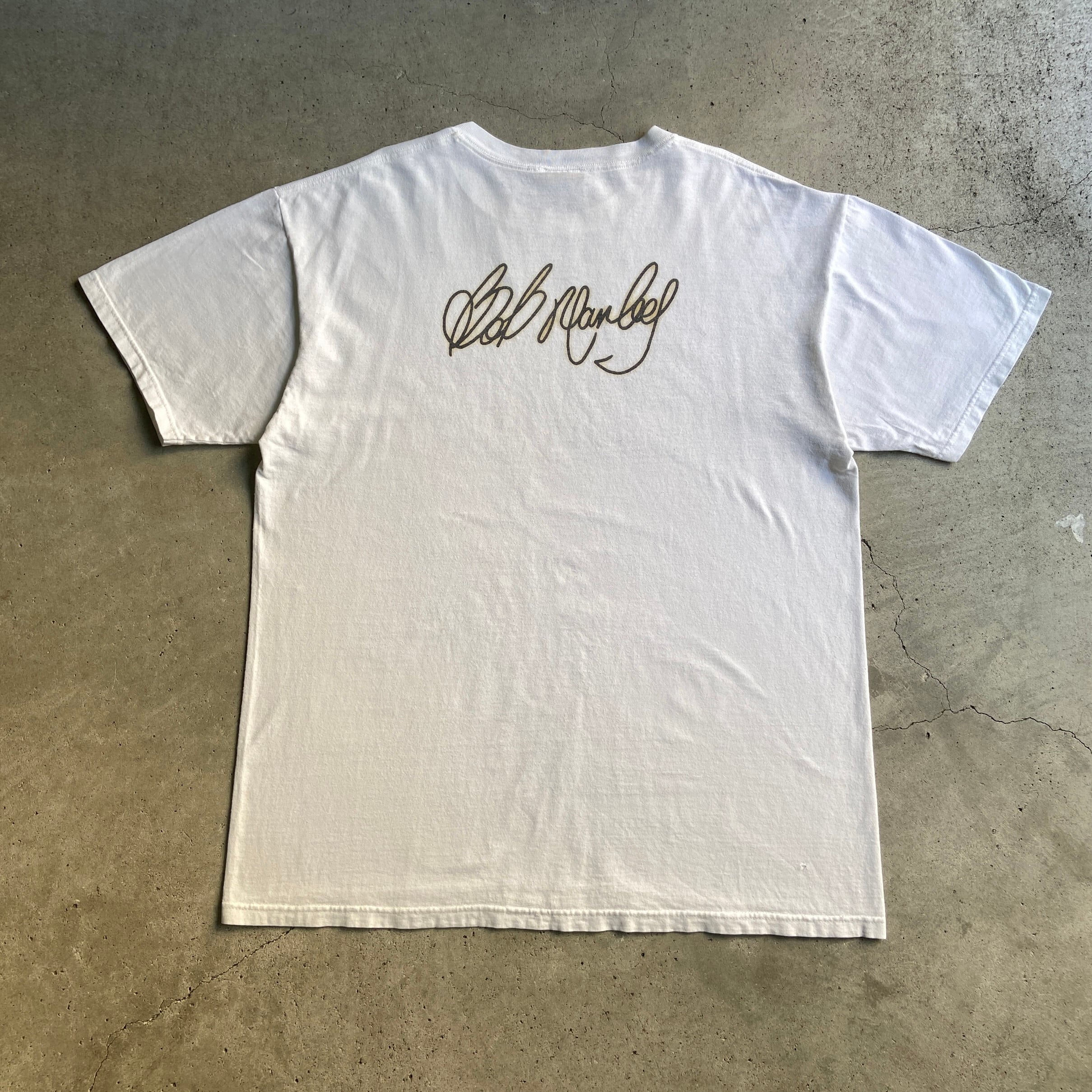 00年代 ZION BOB MARLEY ボブマーリー レゲエ アーティストTシャツ 