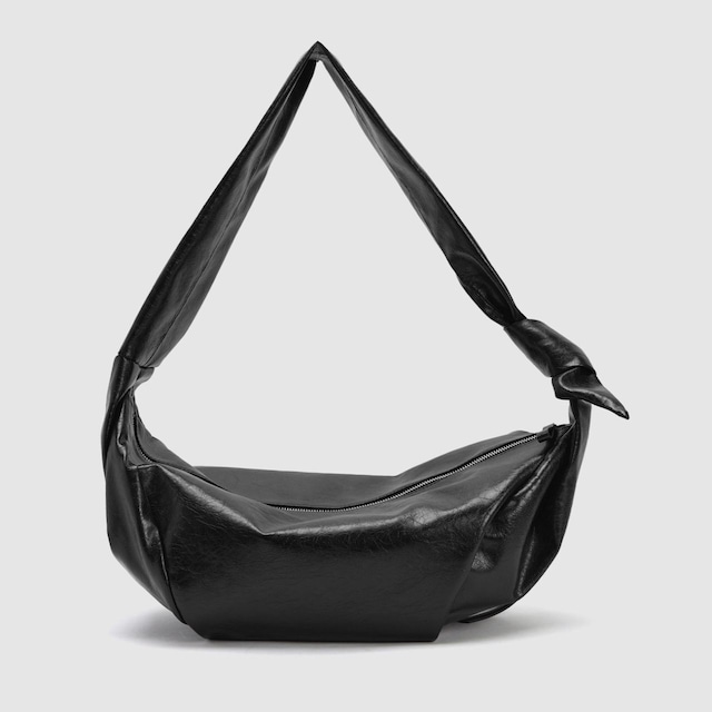 Soft leather knot bag A00128