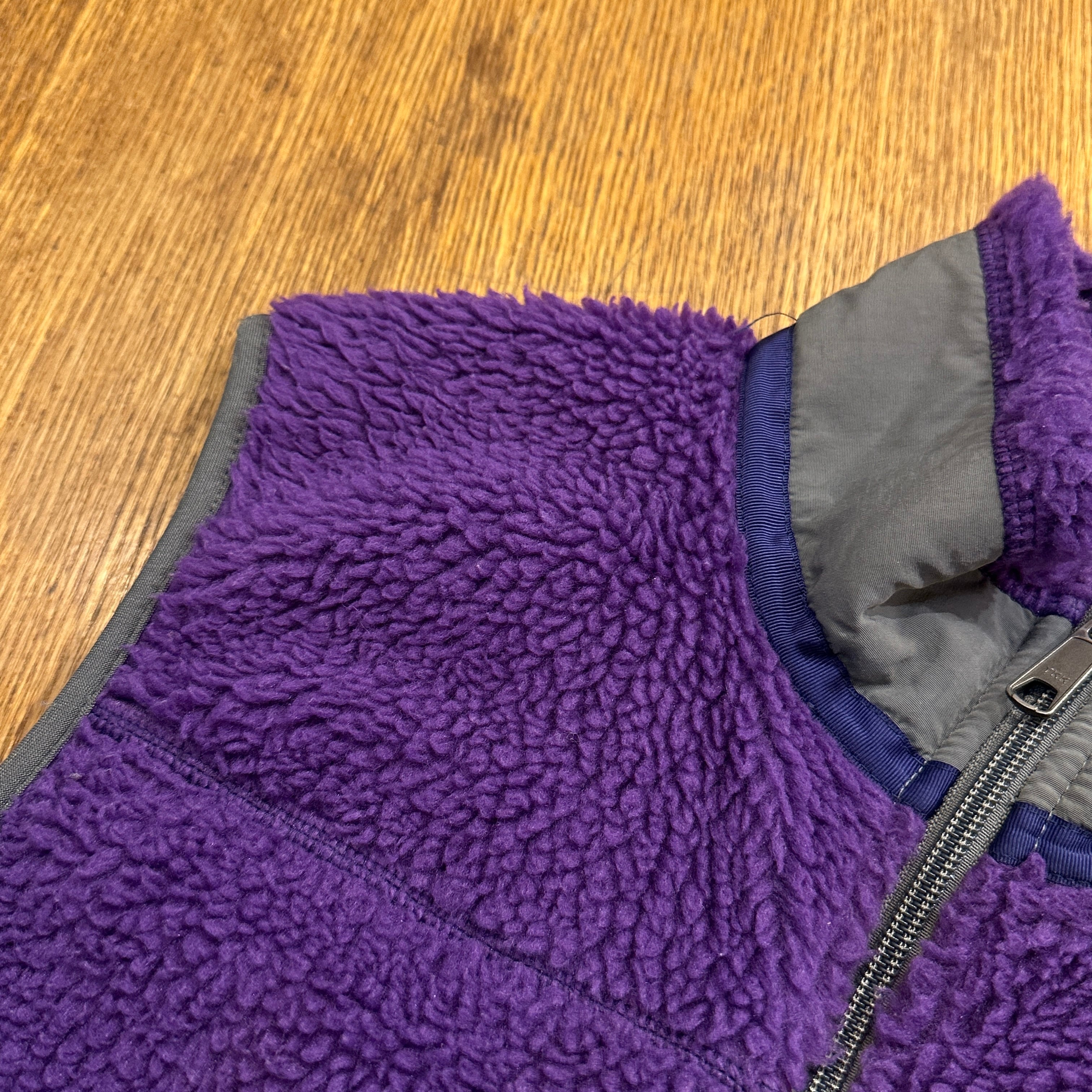 2010 Purple】patagonia Retro-X Vest XS パタゴニア レトロX ベスト