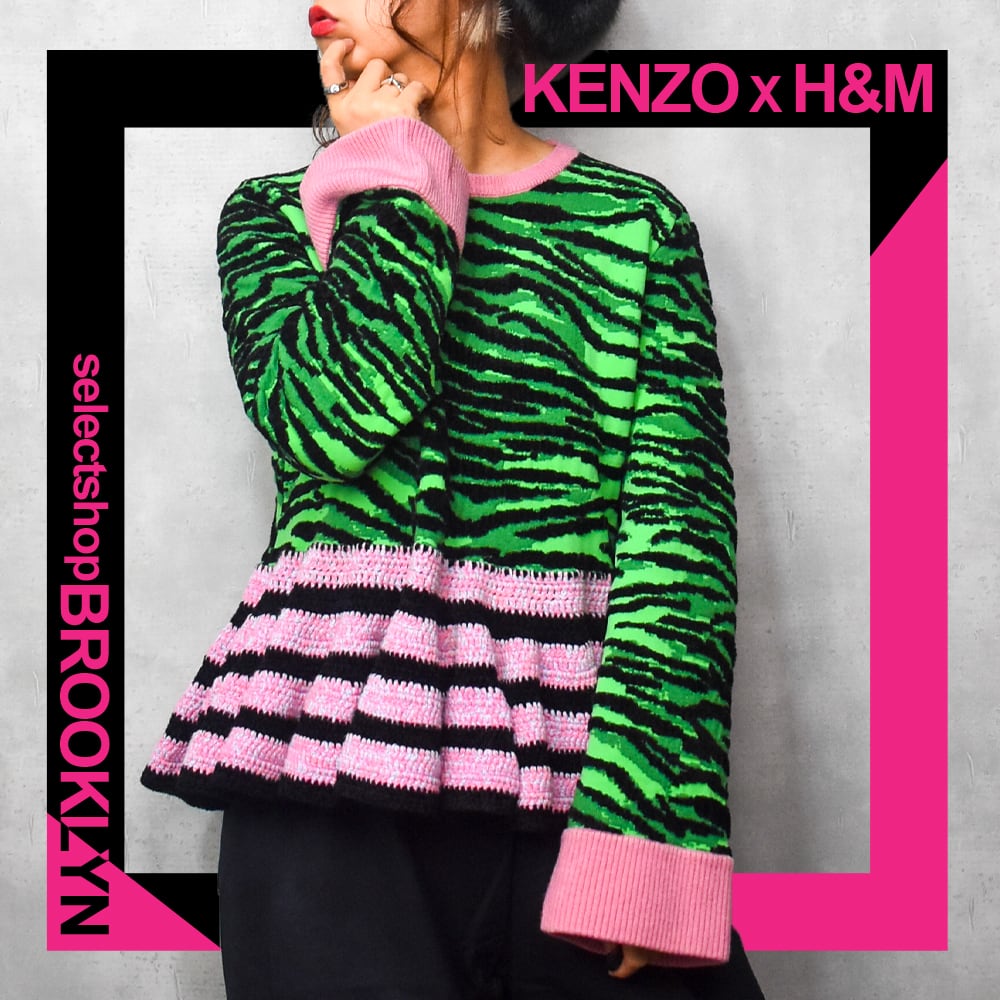 NY直輸入【USED KENZO×H&Mコラボdesign knit】 | BROOKLYN powered by BASE