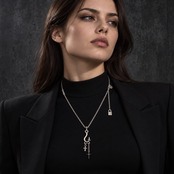 CURIOSITY HOOK #1 I.D. TAG NECKLACE / キュリオシティフック #1 I.D. タグ ネックレス