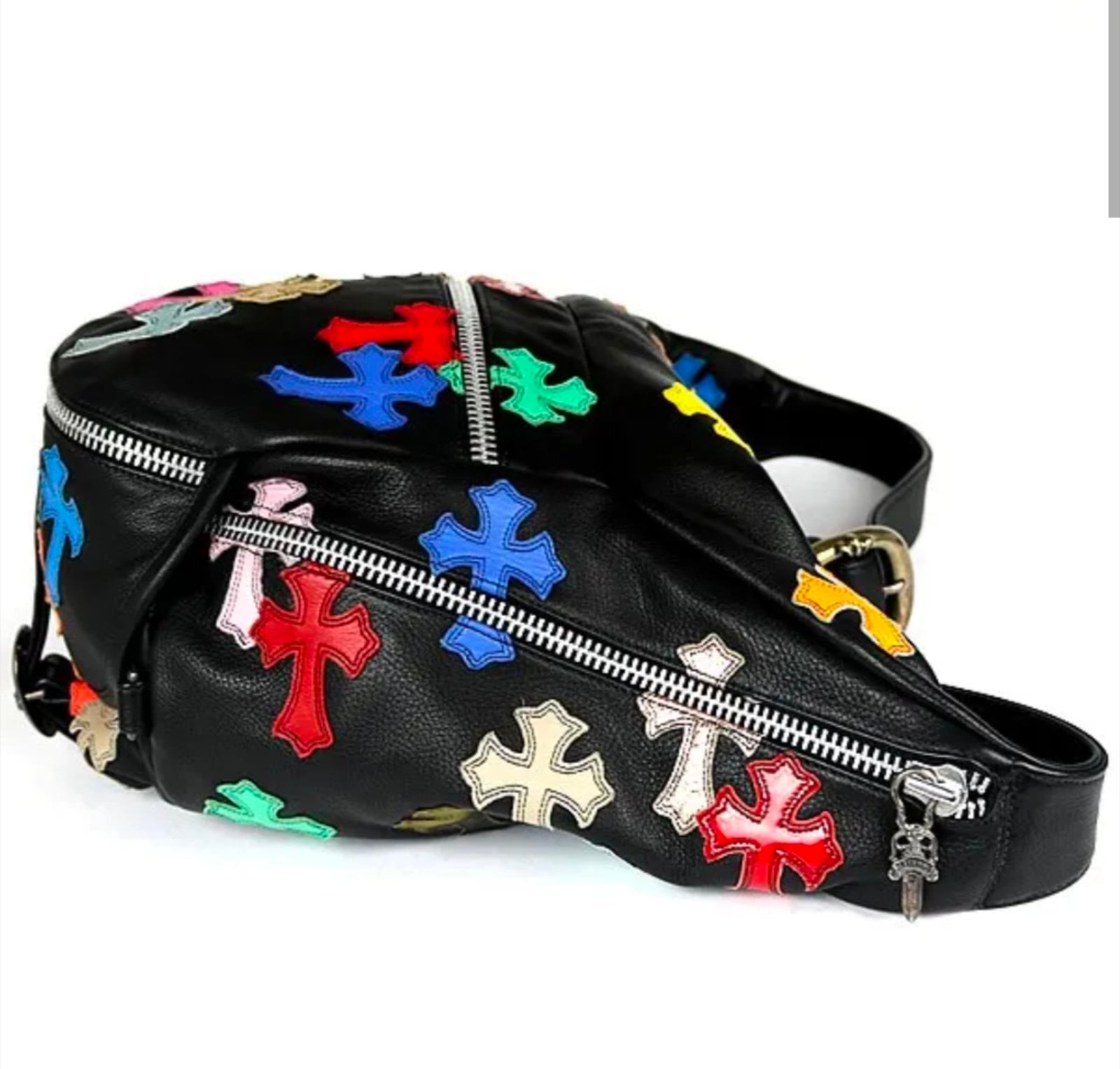 CHROME HEARTS クロムハーツ スナットパック ボディバッグ マルチ