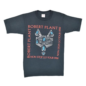1988 ROBERT PLANT ロバートプラント NON STOP GO TOUR ヴィンテージTシャツ 【M】 @AAB1451