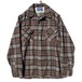 Pendleton [PENDLETON] vintage open collar wool shirt [1970s-] Vintage Wool Shirt