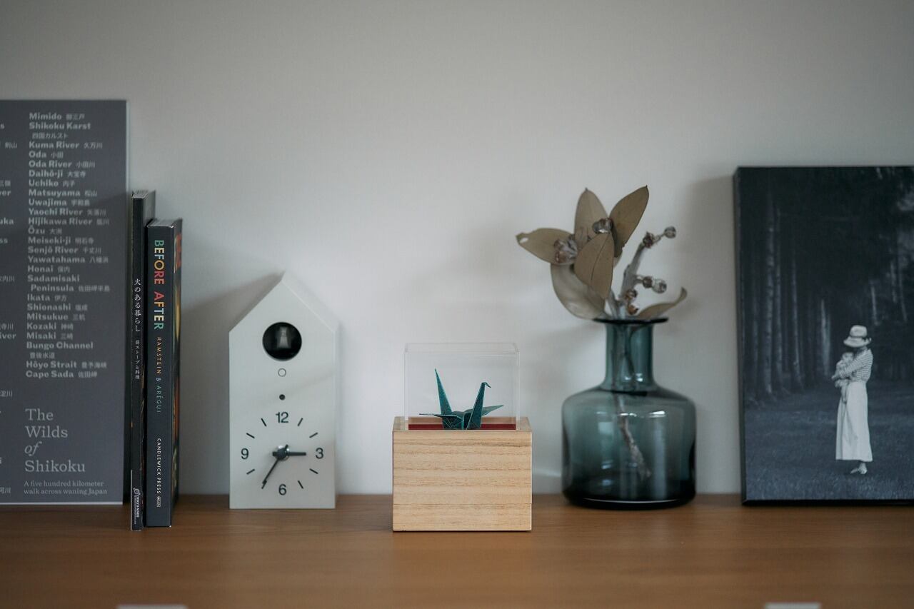 3月分】折鶴（緑青銅板製） | 和國商店