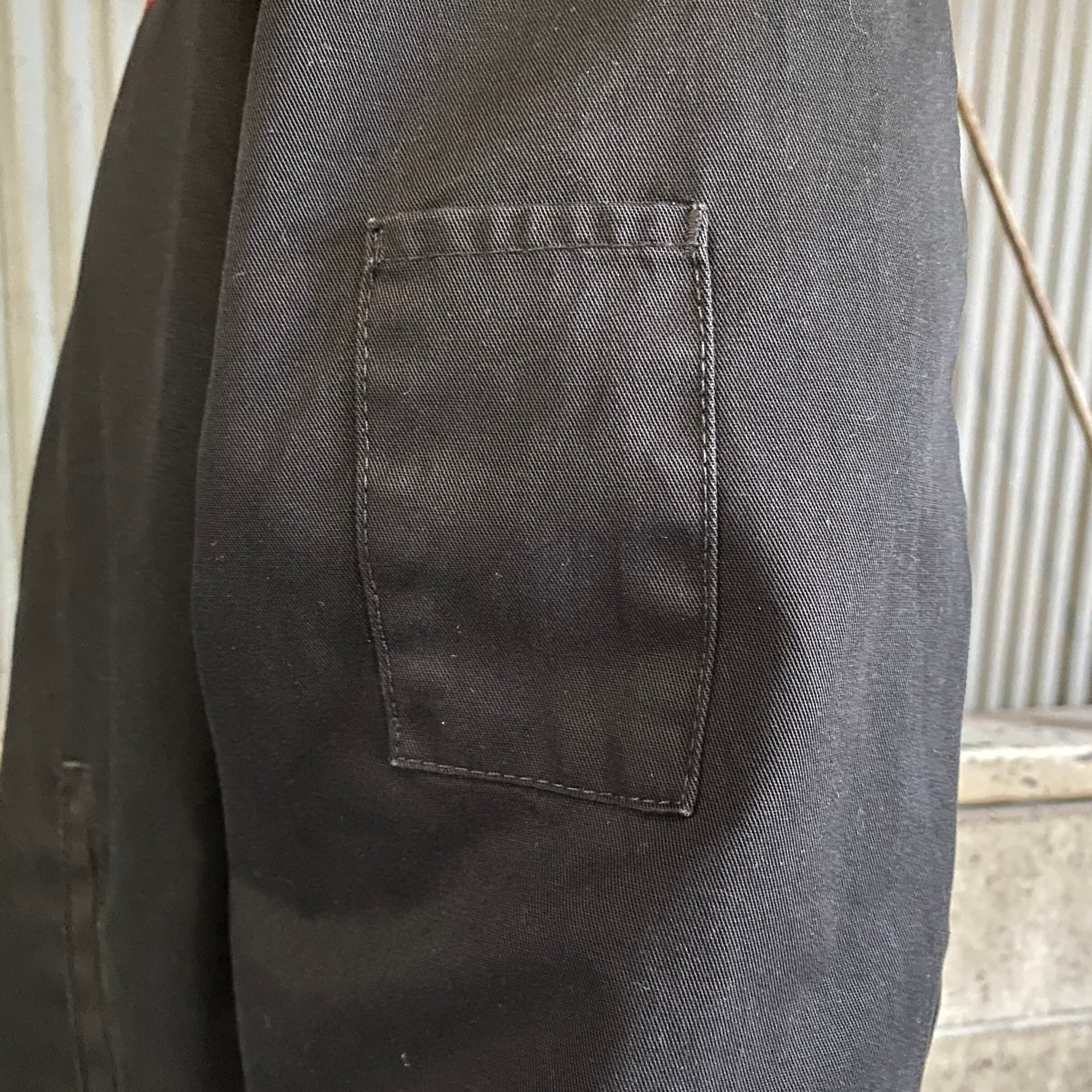Dickies ディッキーズ 企業ロゴ刺繍 ワークジャケット メンズXL相当 古着 ブラック 黒  スイングトップタイプ【ワークジャケット】【3anniv】 | cave 古着屋【公式】古着通販サイト powered by BASE