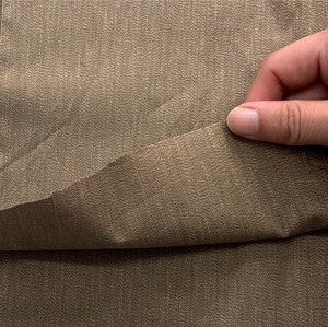 TB044◆2m◆M◆綿100%先染め播州織り生地◆杢調ブラウン系