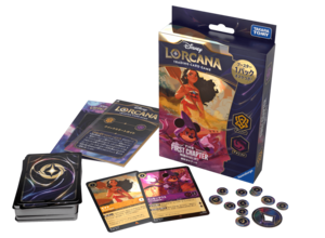 ?おまけ付き? ディズニー・ロルカナ・ＴＣＧ　日本語版　構築済みデッキ ＴＨＥ ＦＩＲＳＴ ＣＨＡＰＴＥＲ　物語のはじまり　アンバー・アメジスト【新品未開封】