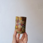 きらきら九谷の湯呑み