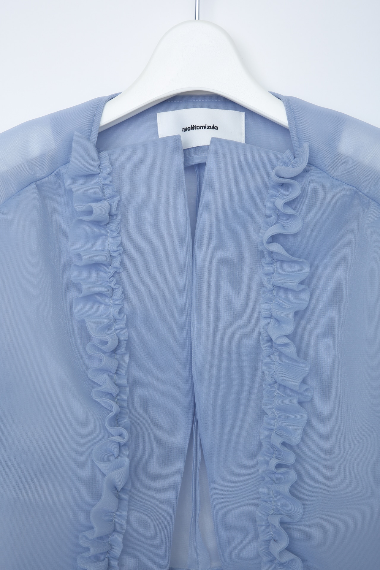 Sheer compact blouse