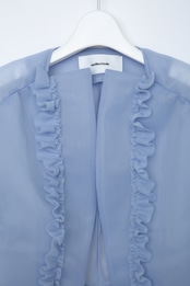 Sheer compact blouse