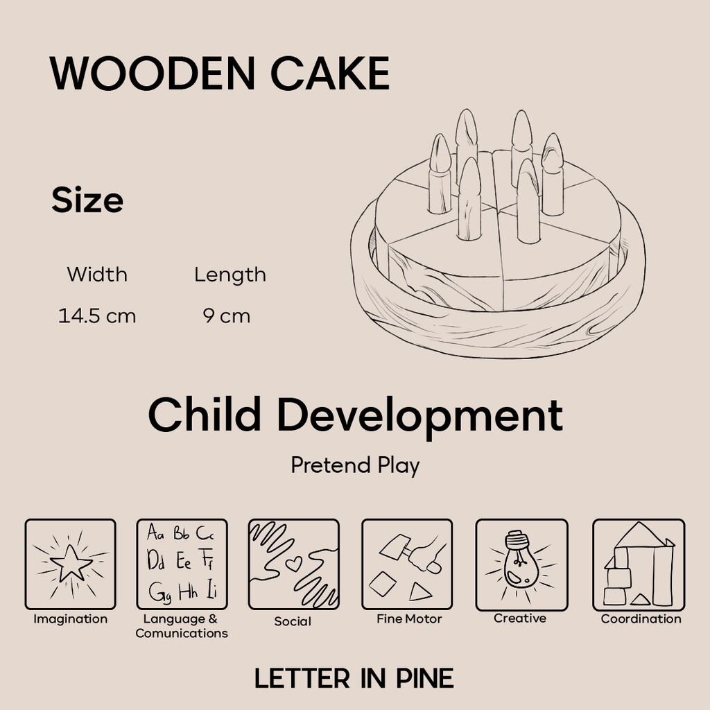Letterinpine /cheese cake/ウッドチーズケーキ♡