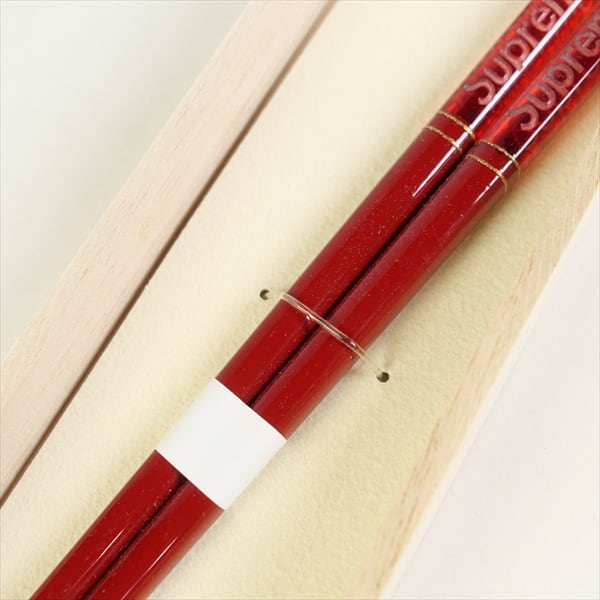 supreme chopstick  箸　RED ショッパー付き