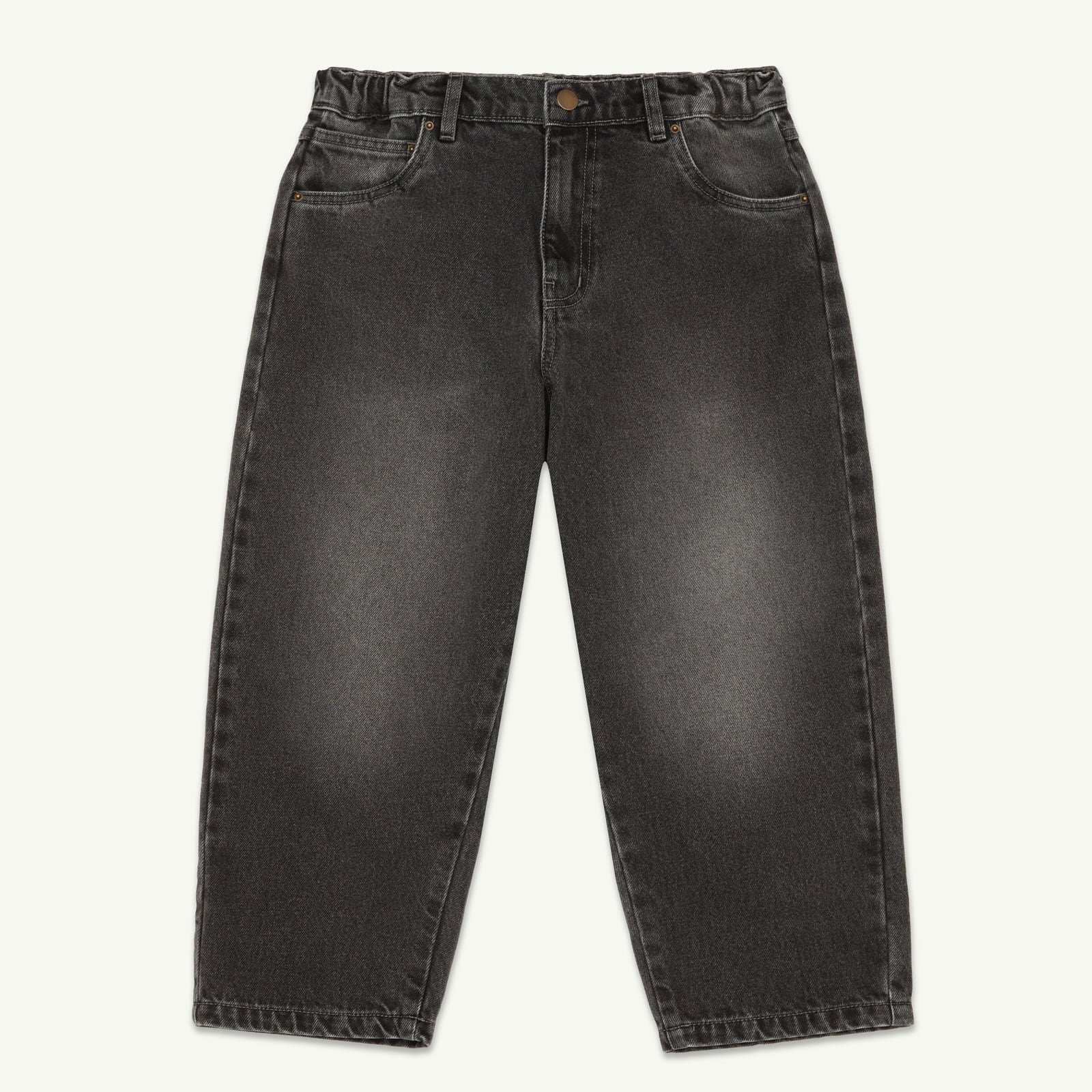 《main story 2025AW》Baggy Jean / Black Faded Denim