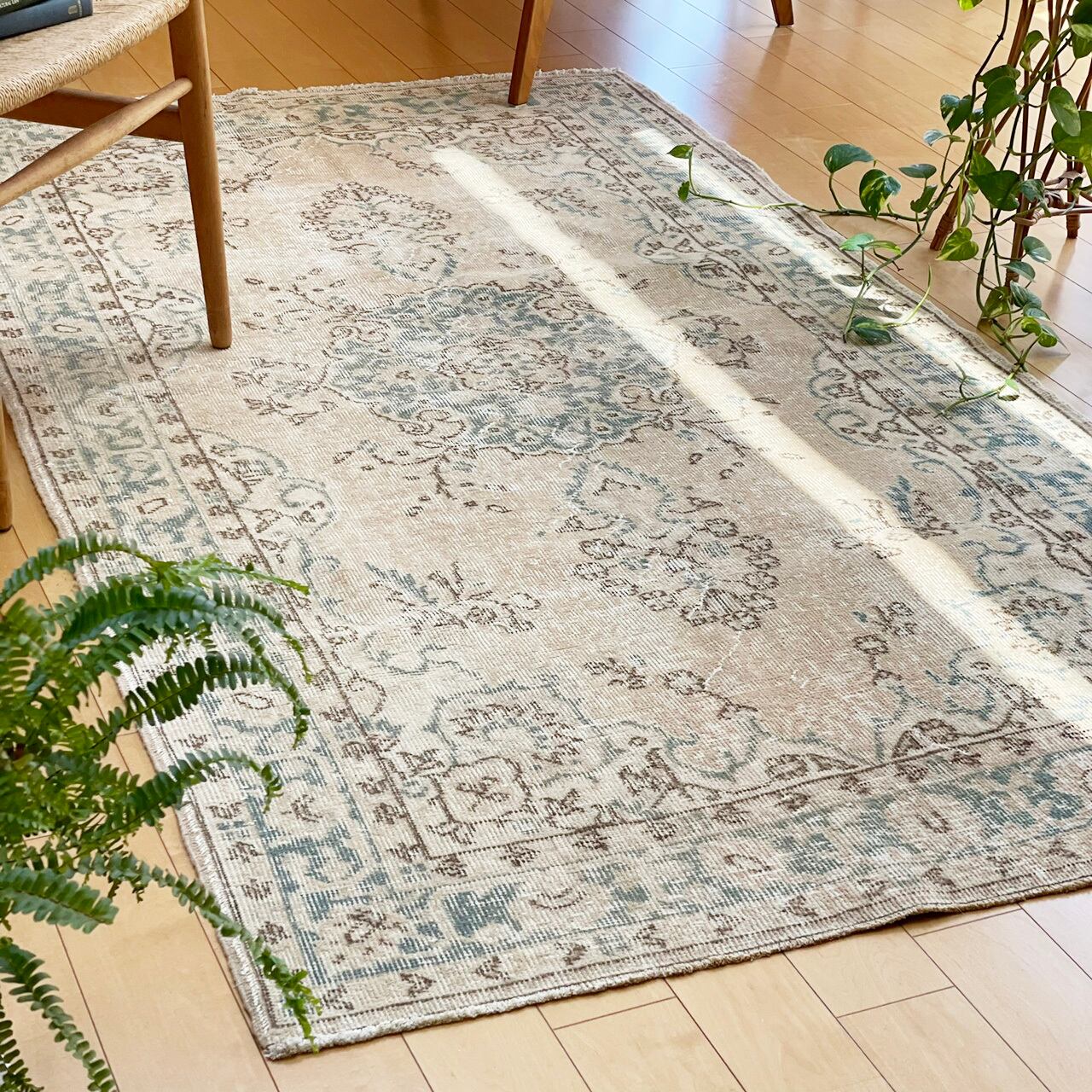 ヴィンテージラグ｜ラージ vintage rug large * ビューティフル 