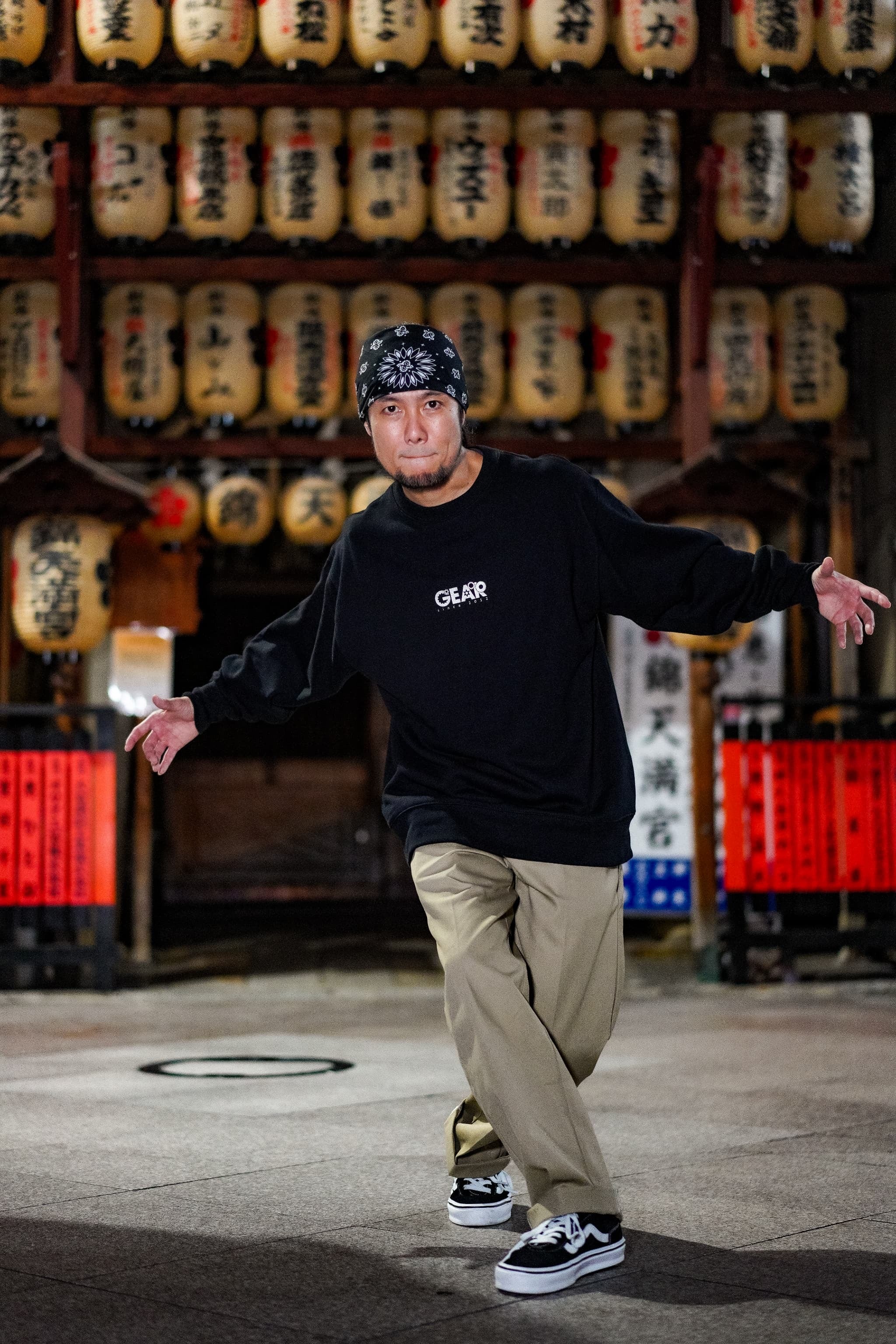 スウェット【黒】 | 『ギア-GEAR-』オンラインストア：ハグルマ商店