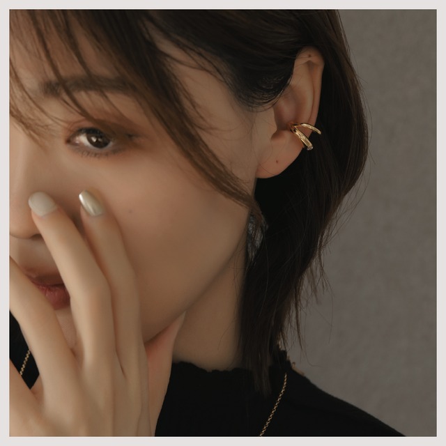 Ear cuff -Gold-
