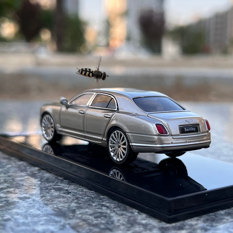 SC 1:64 ベントレー ミュルザンヌ スピード シルバー 合金