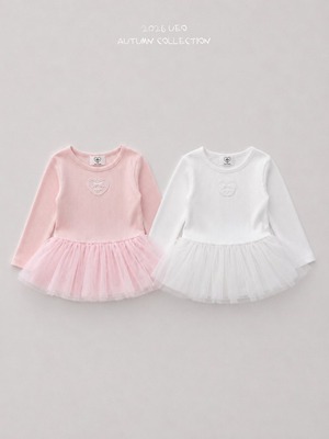 送料無料【予約】UEO /Frill Cancan T-shirt/Jr