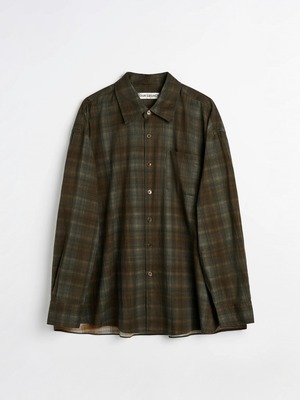 OUR LEGACY　BORROWED SHIRT　More Check Print　M4262BMC