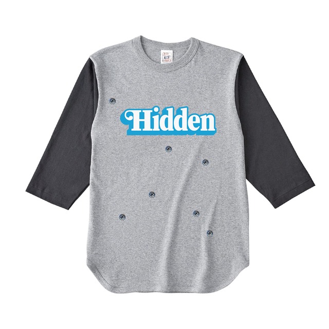 "Hidden Smiles" 3/4 Sleeved Tshirt