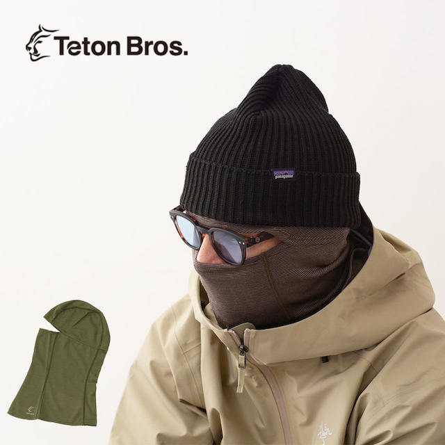 TETON BROS.  [ティートンブロス] Axio 3D Balaclava [TB233-770] アクシオ3Dバラクラバ・バラクラバ・ランニング・サイクリング・ビーニー・ロゴ・MEN'S / LADY'S [2023AW]