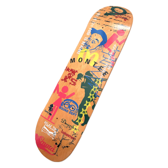 スケボーデッキ 木目B ★一点物★