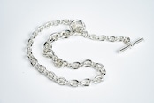 C-028 Hook connect necklace gradually 45cm