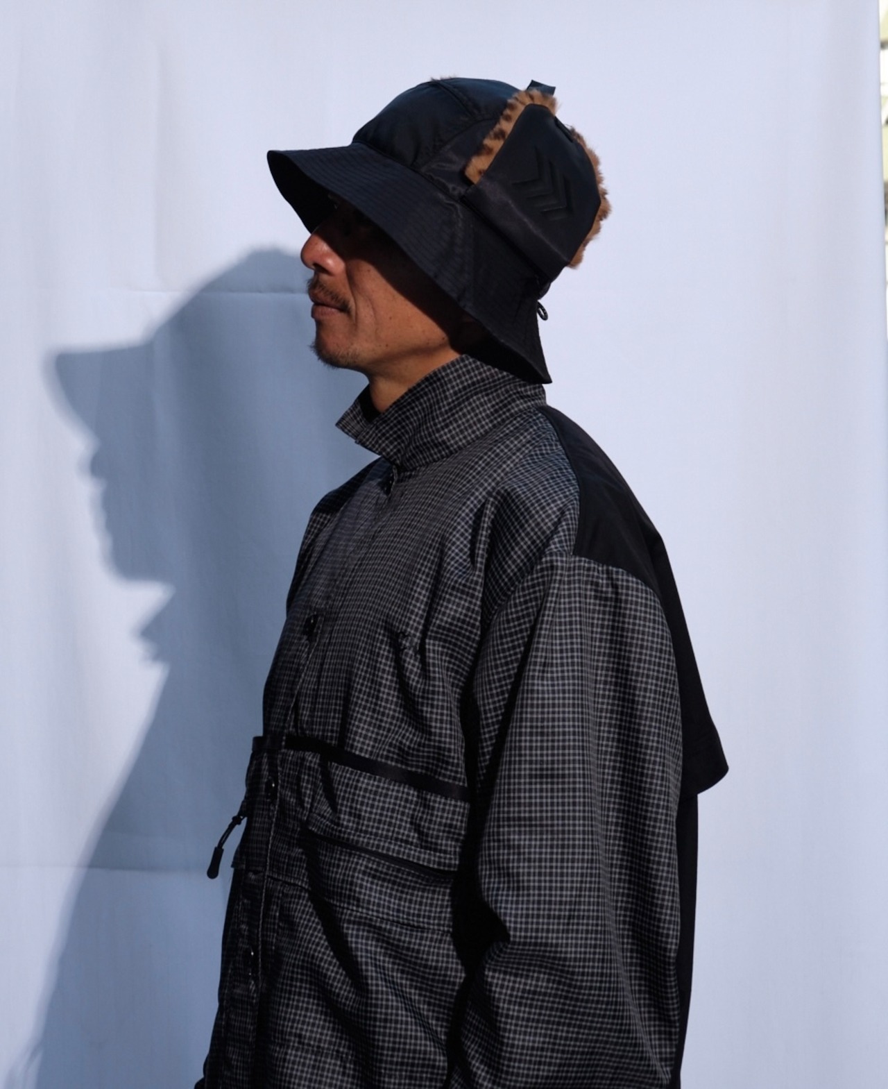 4way 5panel HAT with dog ear 《all season》