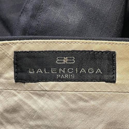 90s balenciaga ブラックスラックス ストライプ 日本製 【W35】 詳細写真3