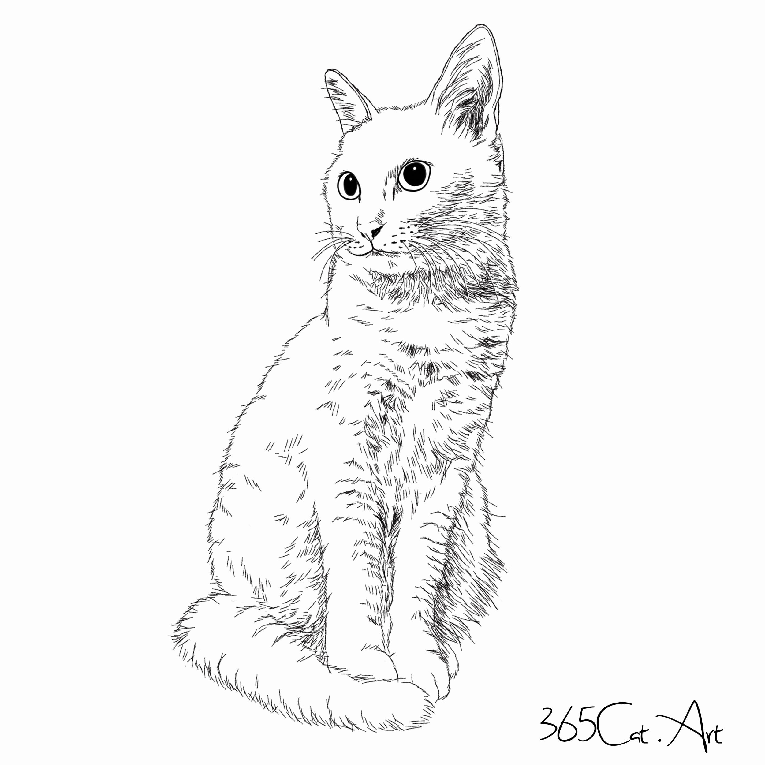 B5 手描きイラストプリント ねこ ネコ ハムスター 動物 友達 可愛い 猫 癒し 絵 New Arrival 絵