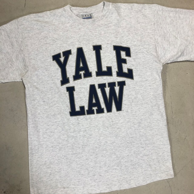 YALE GRAY T-SHIRT "MADE IN USA"