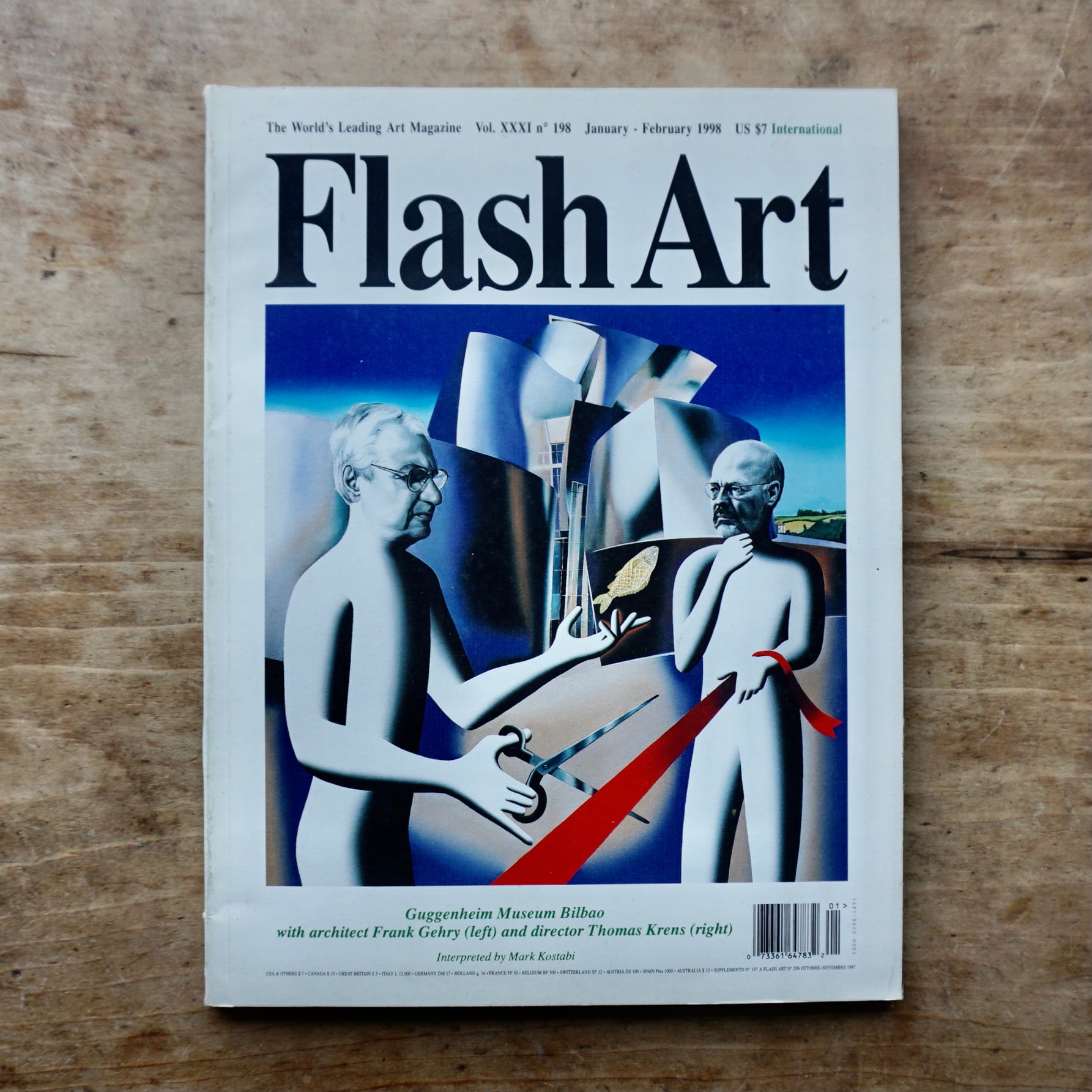【絶版洋古書・雑誌】FLASH ART International  フラッシュアート Vol.XXXI No.198　1998    [310195502]