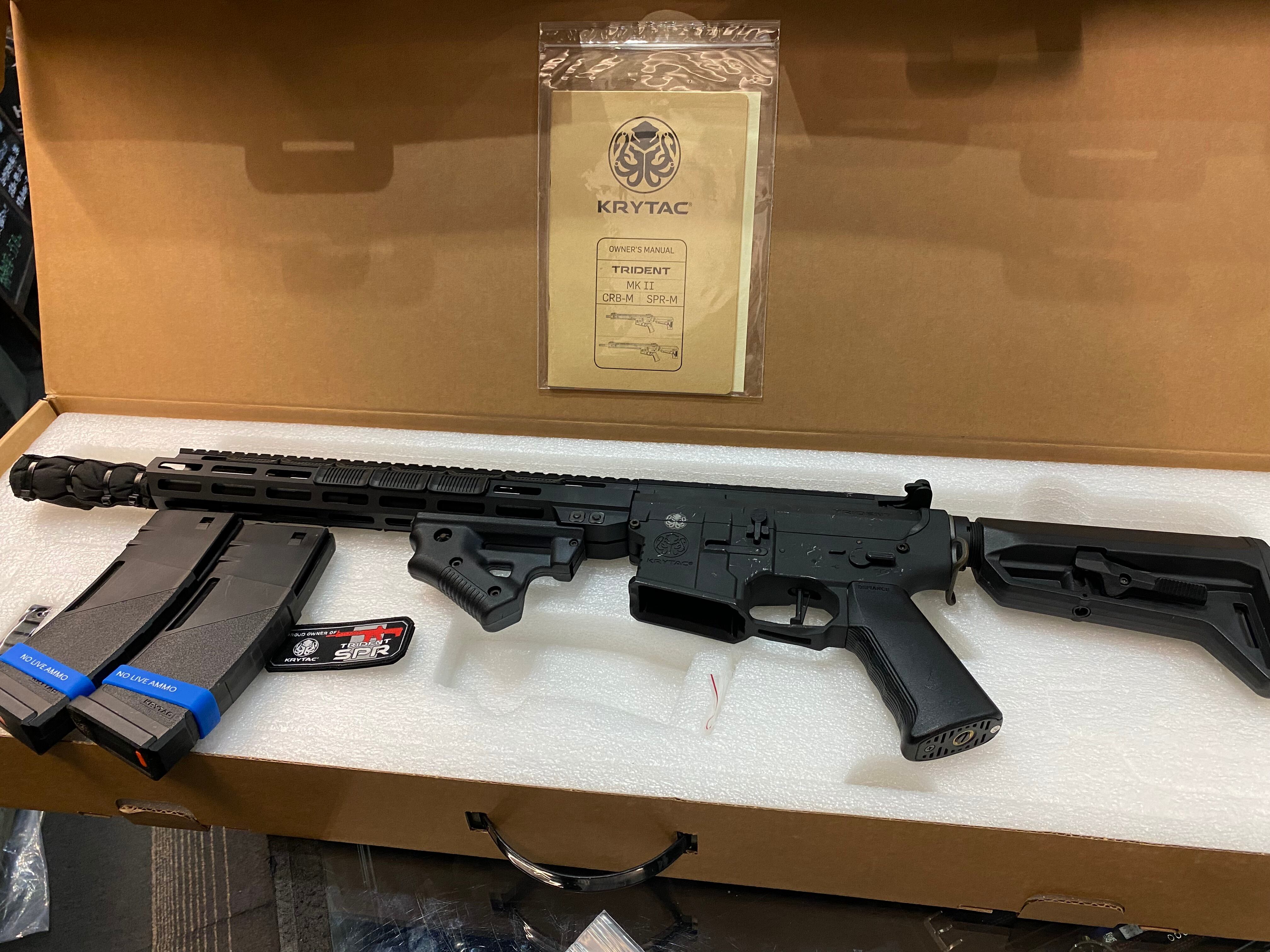 TRIDENT MK2 SPR-M 電動ガン KRYTAC(クライタック) エアガンレビュー