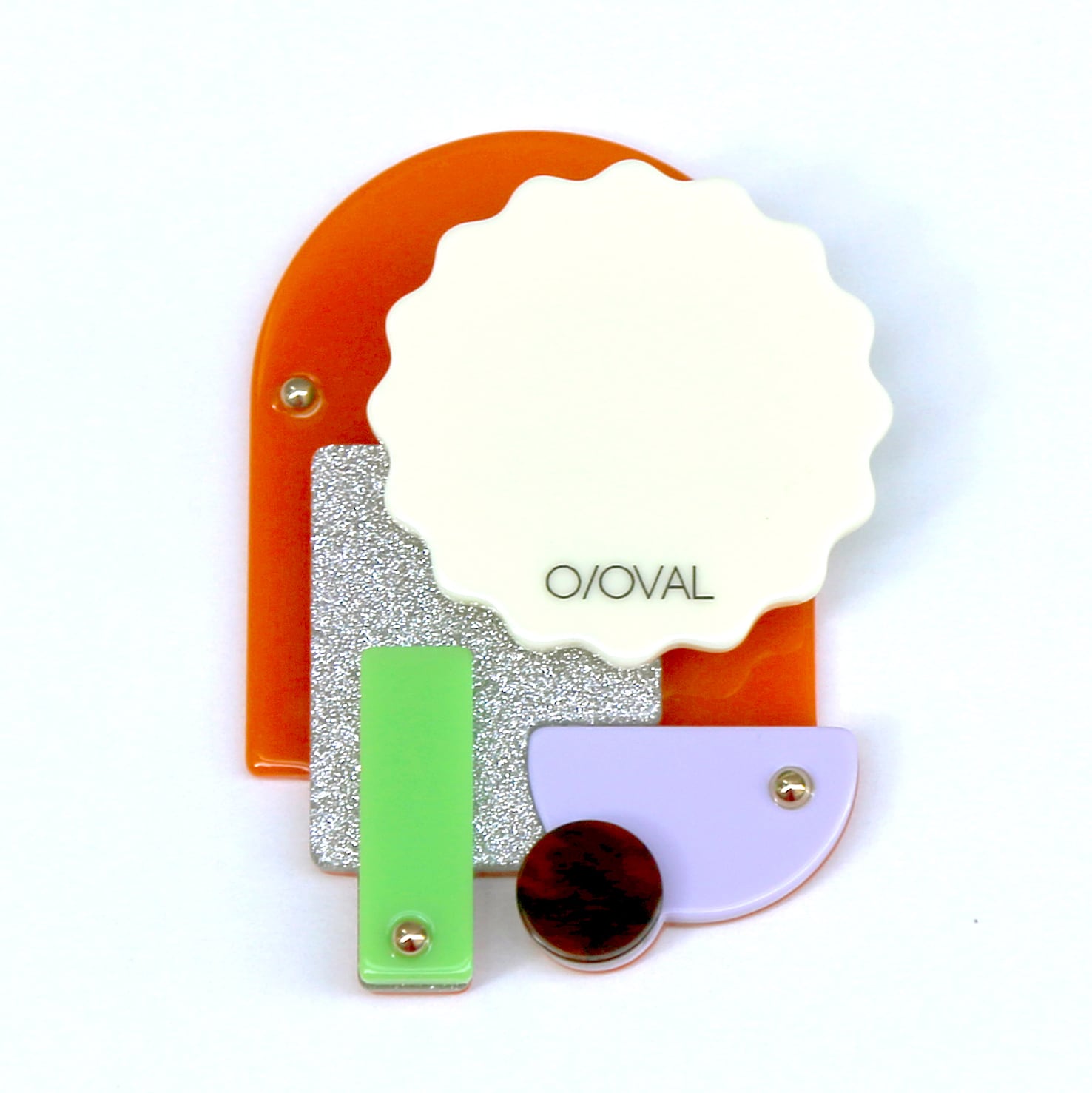 renewal】 Object Phone Grip 【ASG-003】IVORY | O/OVAL