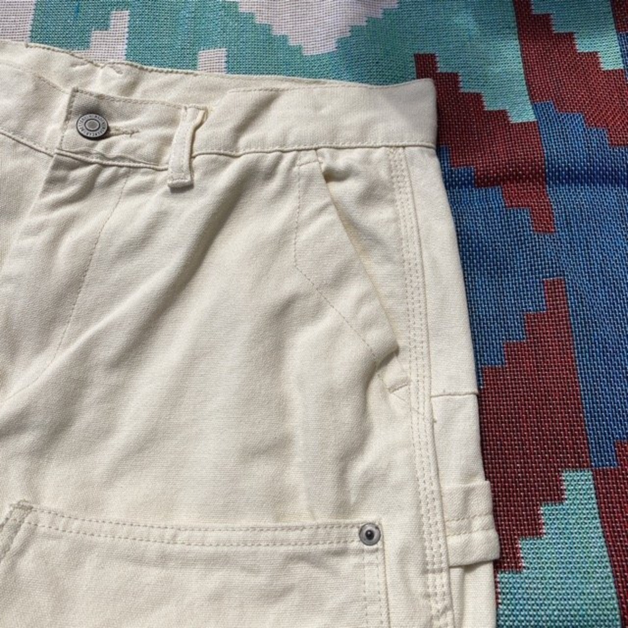 Topanga Men's　ホワイトデニムベイカーパンツ