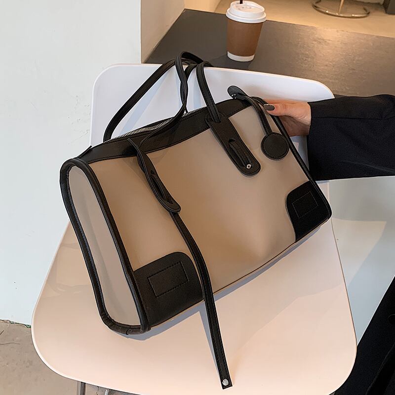 シンプルな大容量バッグレディース2020年秋冬新流行ファッションネットレッドビッグバッグワイルドウエスタンスタイルワンショルダー脇の下バッグ Tiancai_Wing_Bag35967898512