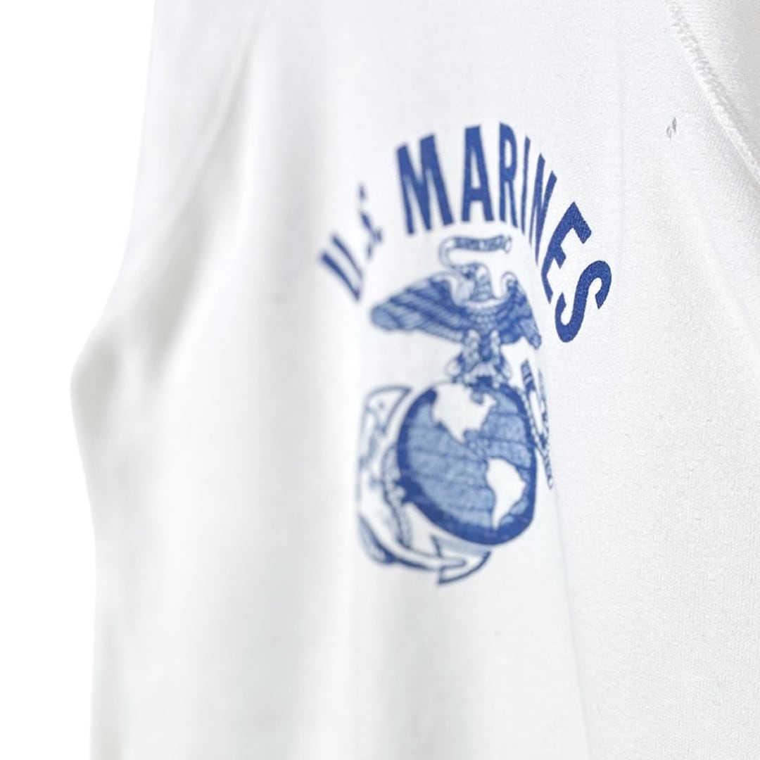 U.S. MARINE CORPS 染み込み　半袖スウェット　ヴィンテージ U.S. MARINE CORPS 染み込み 半袖スウェット ヴィンテージ